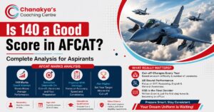 Is 140 a good score in AFCAT