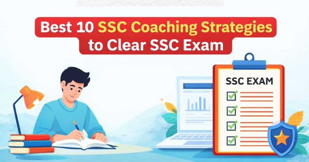 Best 10 SSC Coaching Strategies to Clear SSC Exam