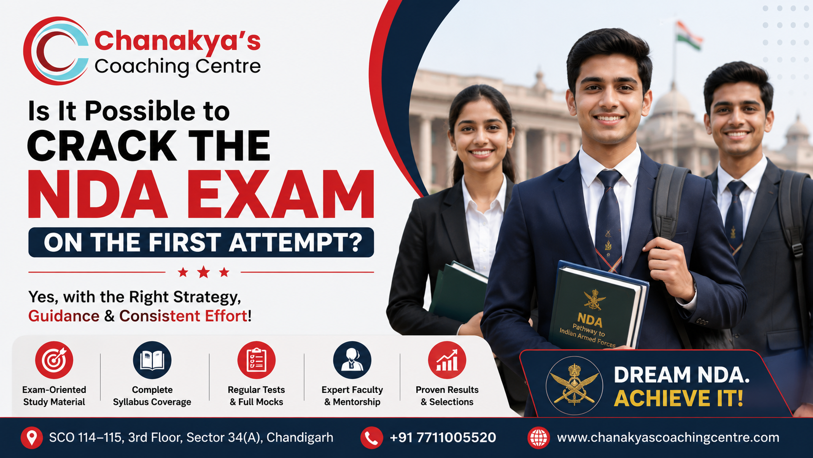Is It Possible to Crack the NDA Exam on the First Attempt