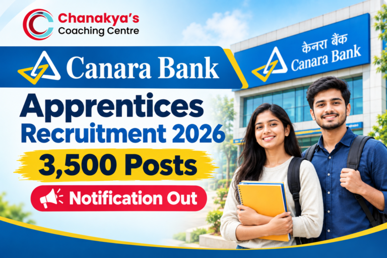 Canara Bank Apprentices Recruitment 2026