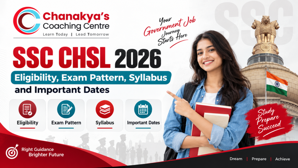 SSC CHSL 2026 Eligibility, Exam Pattern, Syllabus and Important Dates