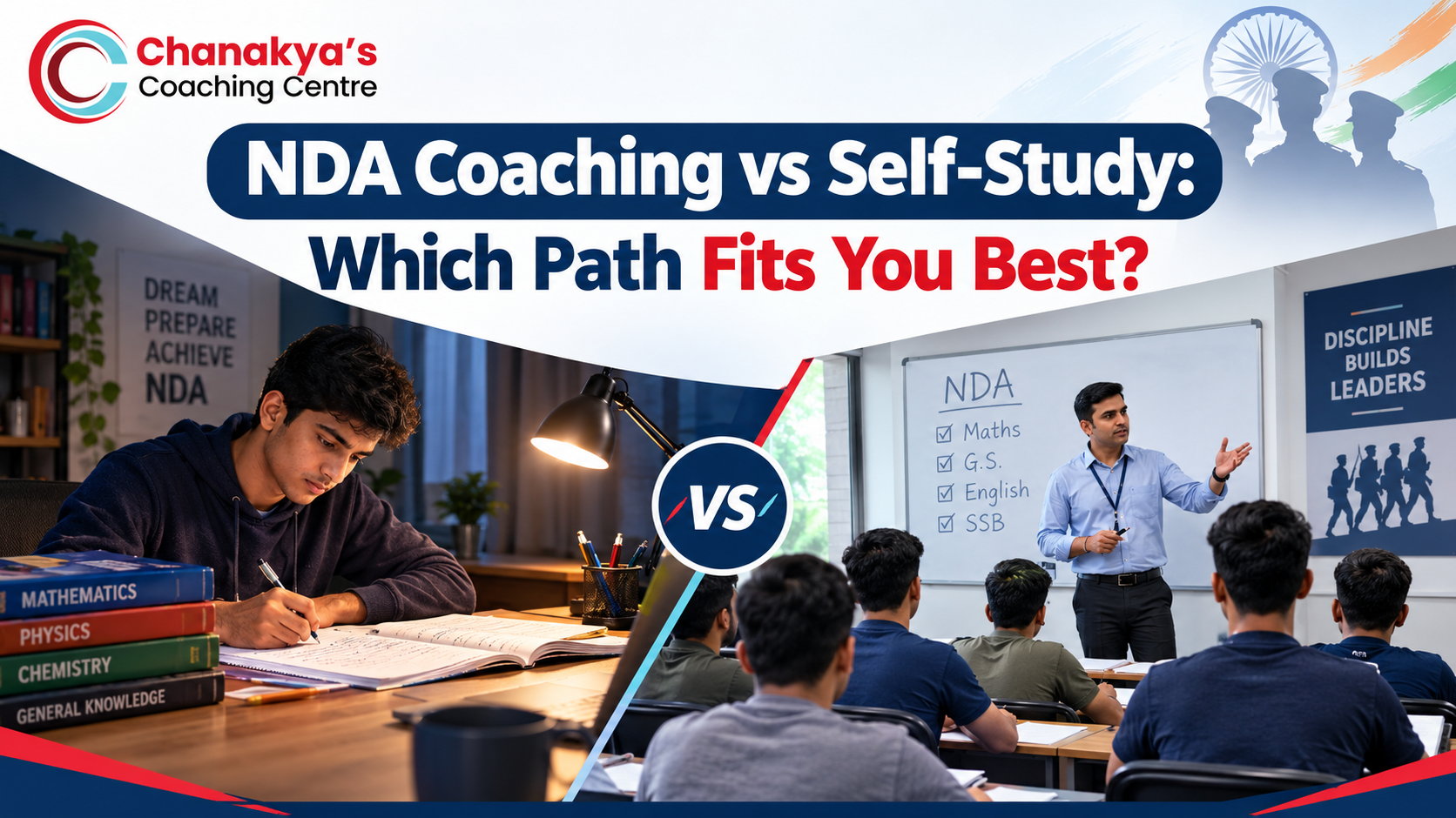 NDA Coaching vs Self-Study